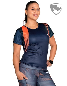 Playera deportiva para entrenamiento Rhinomax de mujer