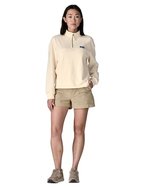 Sudadera Patagonia Ahnya con bolsillos outdoor para mujer