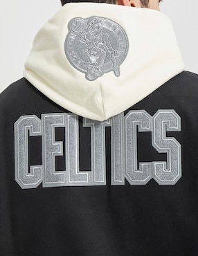 Sudadera Pro Standard con capucha y bolsa Boston Celtics para hombre