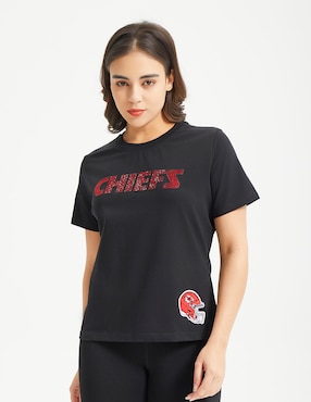 Playera Deportiva Pro Standard Kansas City Chiefs Para Mujer