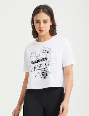 Playera Deportiva Pro Standard Las Vegas Raiders Para Mujer