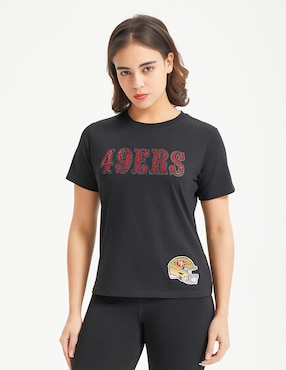 Playera Deportiva Pro Standard San Francisco 49ers Para Mujer