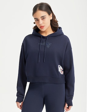 Sudadera Pro Standard Con Capucha New England Patriots Para Mujer