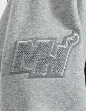 Sudadera Pro Standard con capucha y bolsa Miami Heats para hombre