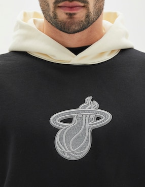 Sudadera Pro Standard con capucha y bolsa Miami Heats para hombre