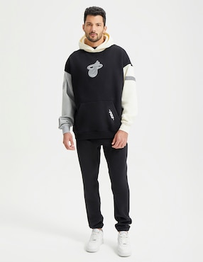 Sudadera Pro Standard con capucha y bolsa Miami Heats para hombre