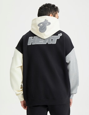 Sudadera Pro Standard con capucha y bolsa Miami Heats para hombre