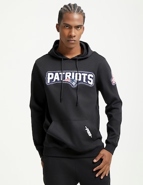 Sudadera Pro Standard Con Capucha Y Bolsa New England Patriots Para Hombre