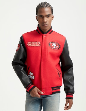 Chamarra Pro Standard San Francisco 49ers NFL Para Hombre