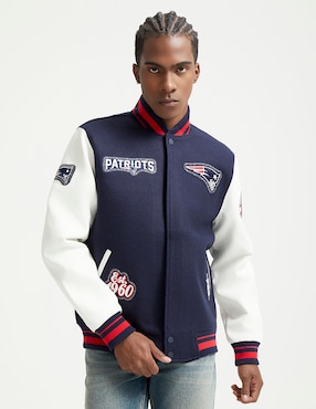 Chamarra Pro Standard New England Patriots NFL Para Hombre