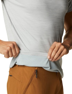 Playera deportiva para correr Columbia de hombre