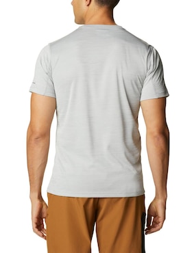 Playera deportiva para correr Columbia de hombre