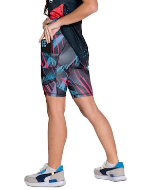 Short con bolsa Rhinomax para entrenamiento mujer