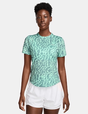 Playera deportiva para correr Nike Swift de mujer