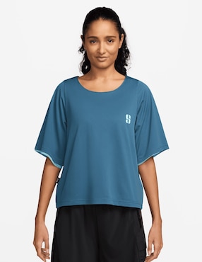 Playera deportiva para básquetbol Nike U NK DF SABRINA REV PERF TOP IH3922 de mujer