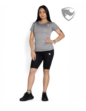 Short con bolsa Rhinomax para entrenamiento mujer