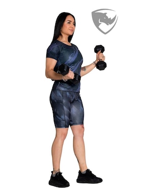 Short con bolsa Rhinomax para entrenamiento mujer