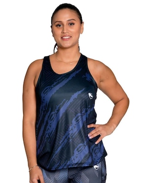 Tank top para crossfit Rhinomax de mujer