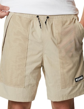 Short efecto doble prenda Columbia para casual hombre