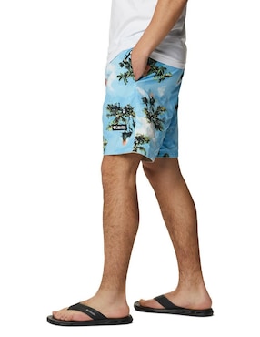 Short efecto doble prenda Columbia para casual hombre