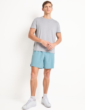 Short con bolsillos X10 para yoga hombre