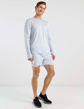 Playera deportiva para correr X10 de hombre
