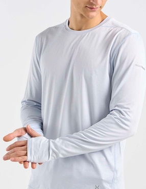Playera deportiva para correr X10 de hombre