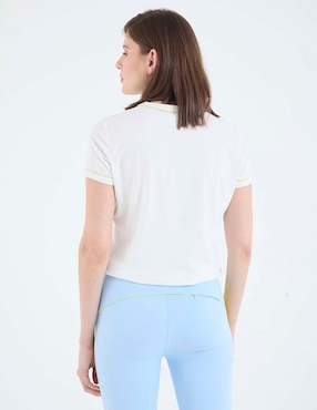 Playera deportiva para entrenamiento X10 de mujer