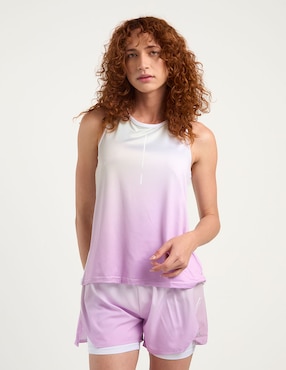 Short con malla X10 para correr mujer
