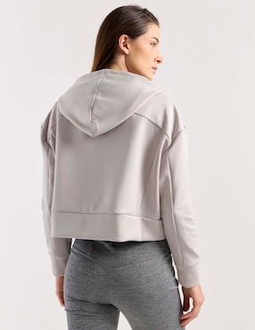 Sudadera X10 con capucha y bolsa para mujer