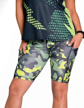 Short con bolsa Rhinomax para entrenamiento mujer