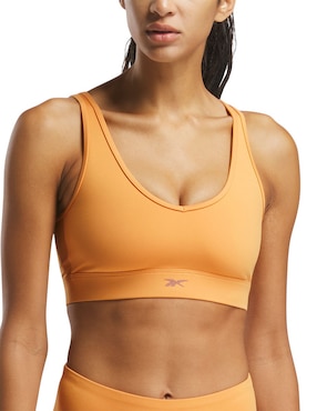 Top deportivo Reebok para correr mujer