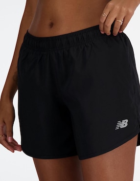 Short con bolsillos New Balance para correr mujer