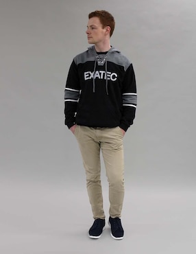 Sudadera Tec De Monterrey con capucha y bolsa unisex