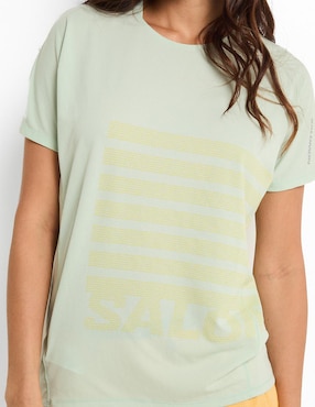 Playera deportiva para correr Salomon de hombre