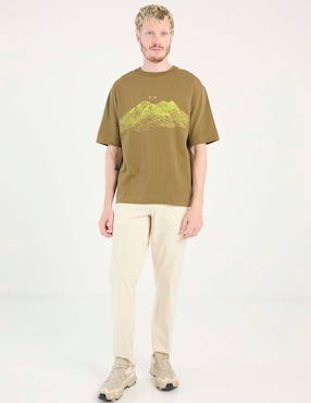Playera Oakley manga corta para hombre