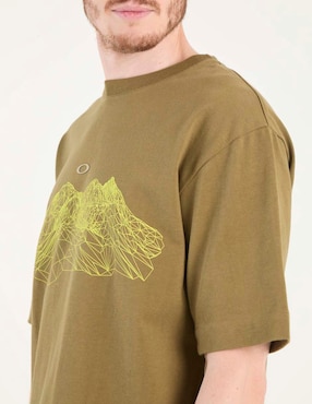Playera Oakley manga corta para hombre