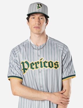 Jersey de Pericos de Puebla tercer equipo manga corta New Era para hombre