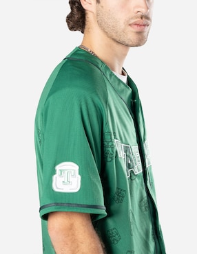 Jersey de  Olmecas de Tabasco visitante manga corta New Era  para hombre