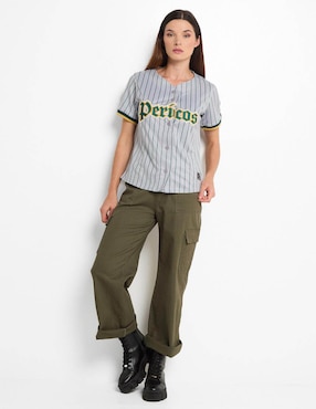 Jersey de  Pericos de Puebla tercer equipo manga corta New Era  para mujer