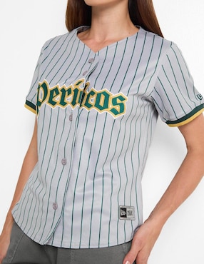 Jersey de  Pericos de Puebla tercer equipo manga corta New Era  para mujer