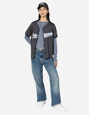 Jersey de  Sultanes de Monterrey cuarto equipo manga corta New Era  para mujer