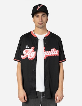 Jersey de El Águila de Veracruz tercer equipo manga corta New Era para hombre