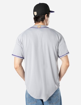 Jersey de  Conspiradores de Querétaro visitante manga corta New Era  para hombre