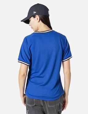 Jersey de Charros de Jalisco visitante manga corta New Era para mujer