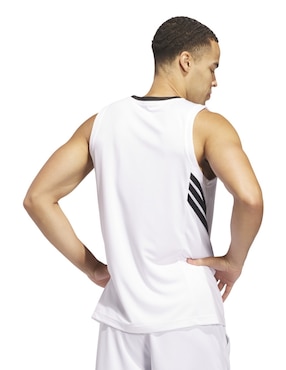Playera deportiva para básquetbol Adidas de hombre