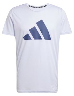 Playera deportiva para correr Adidas de hombre