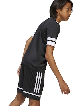 Short con bolsillos Adidas para fútbol unisex