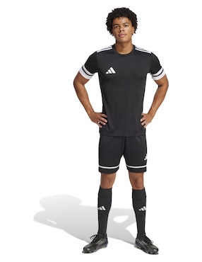 Short con bolsillos Adidas para fútbol hombre