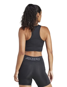 Playera deportiva para correr Adidas de mujer